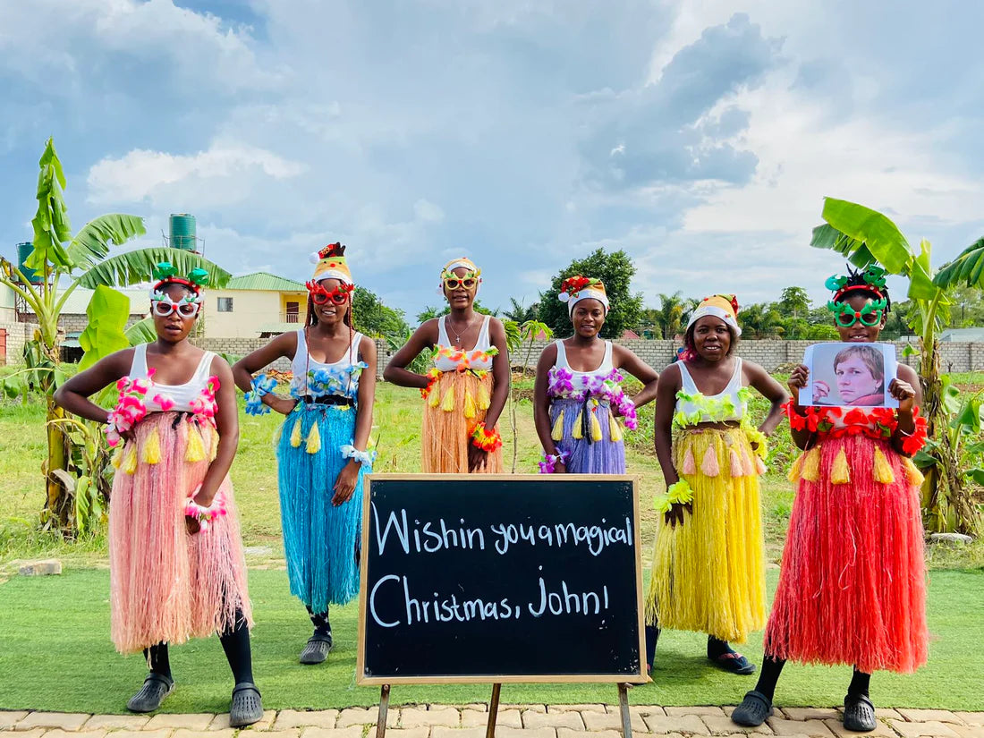 Christmas and New Year wishes from Africa