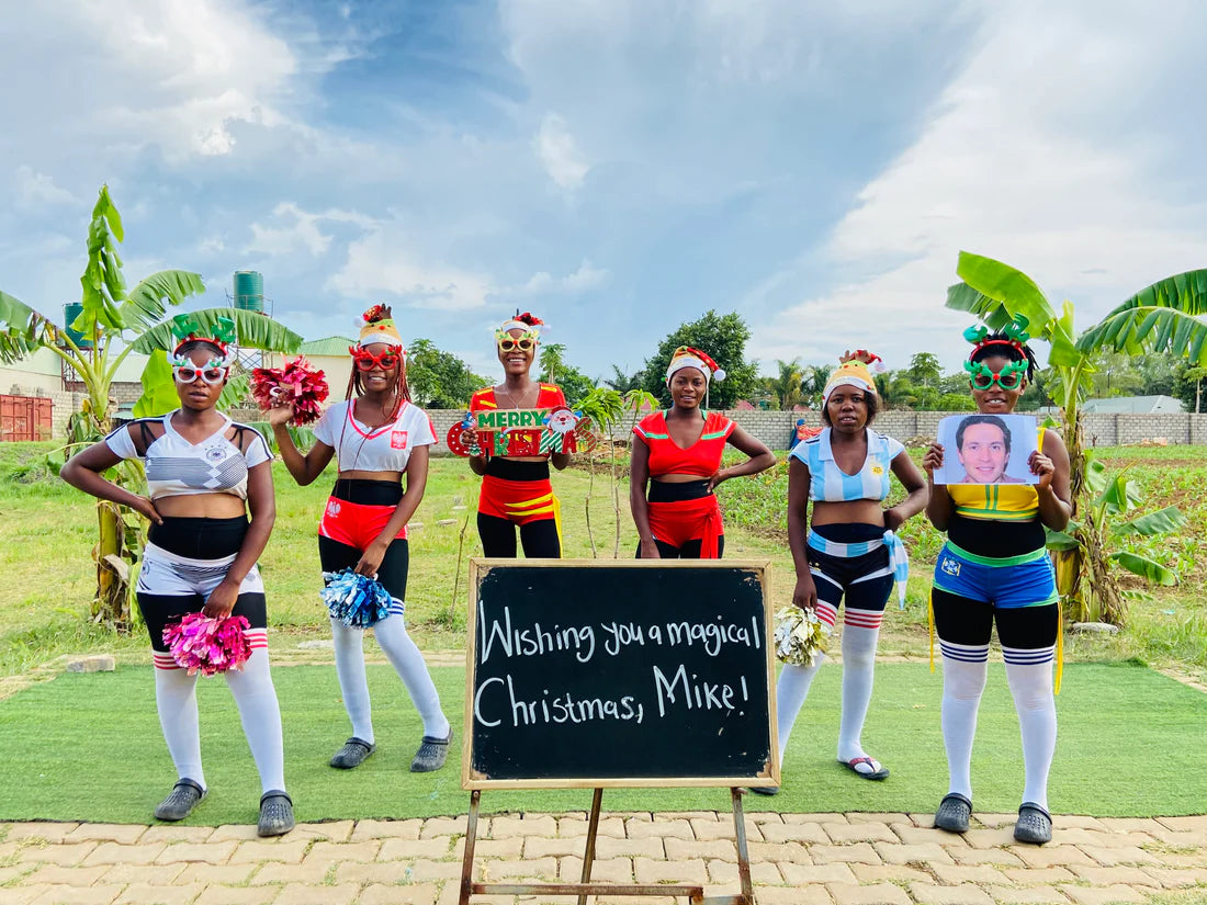 Christmas and New Year wishes from Africa