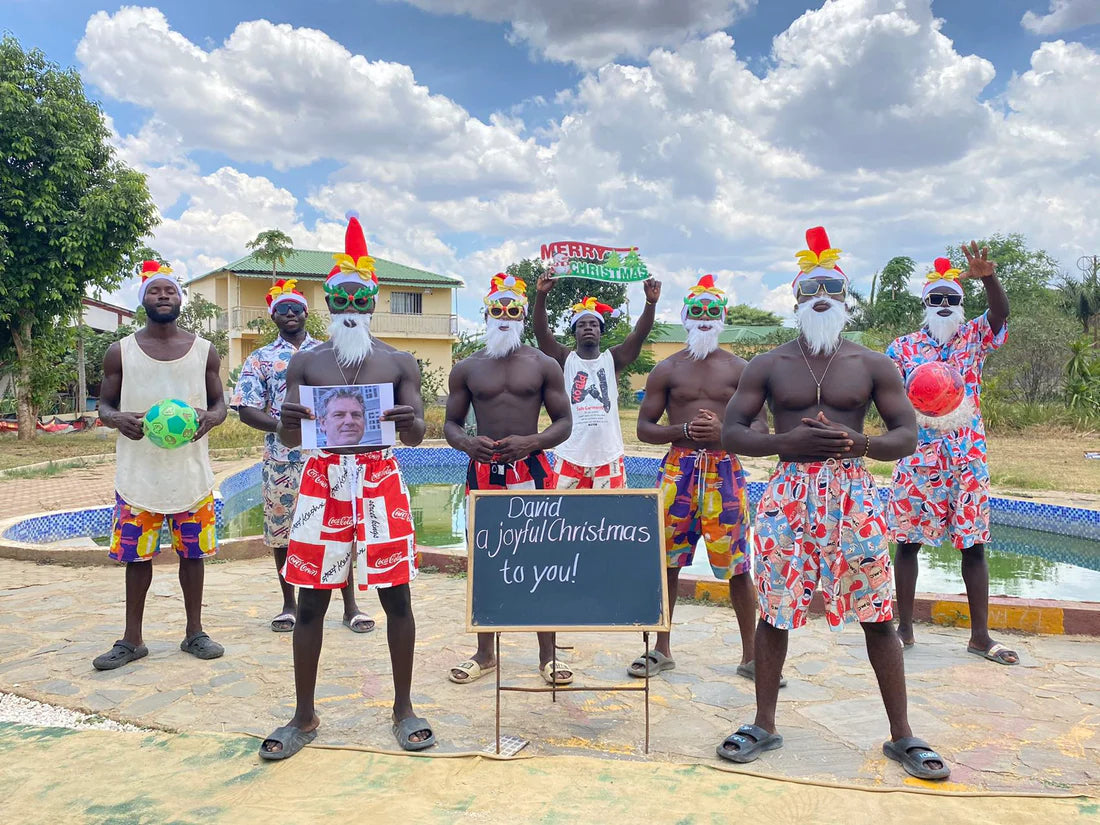Christmas and New Year wishes from Africa