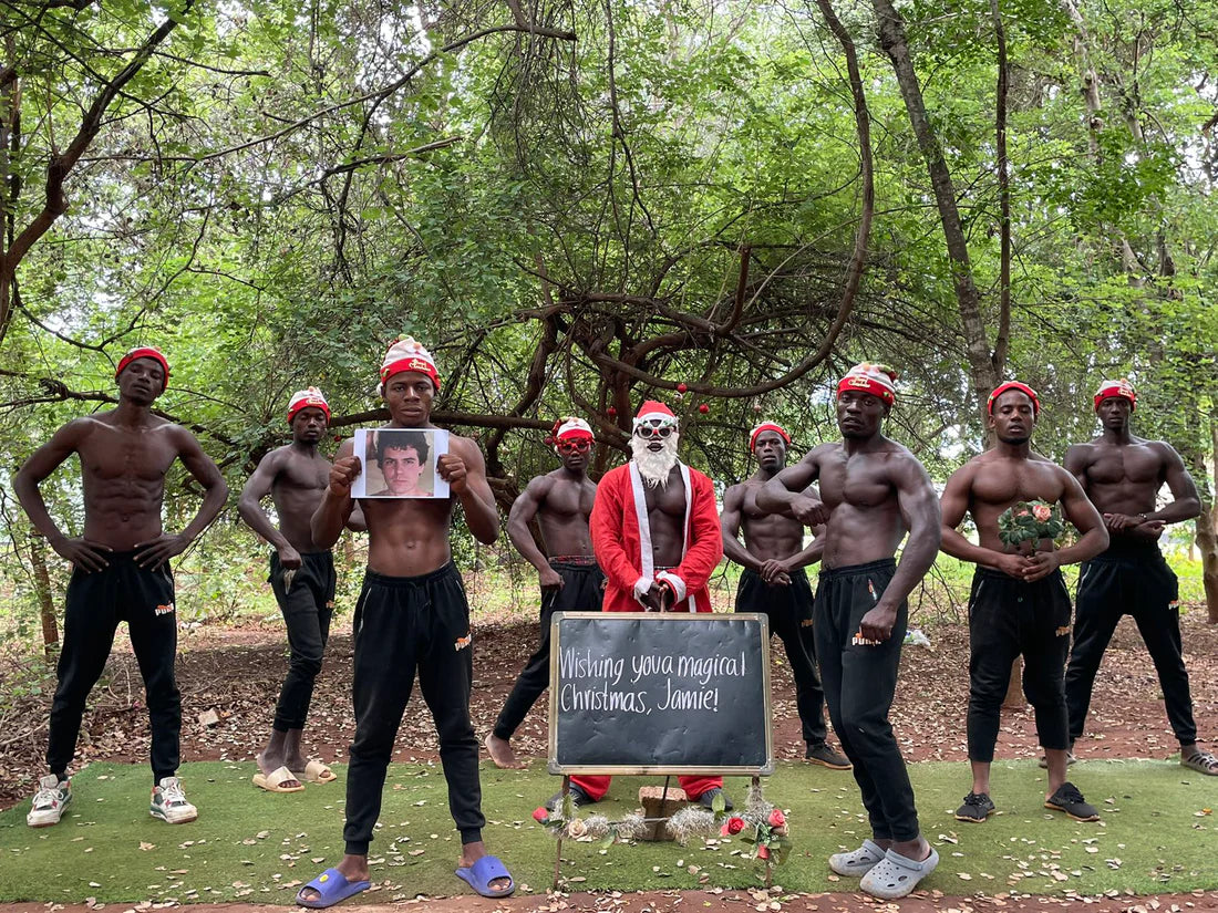 Christmas and New Year wishes from Africa