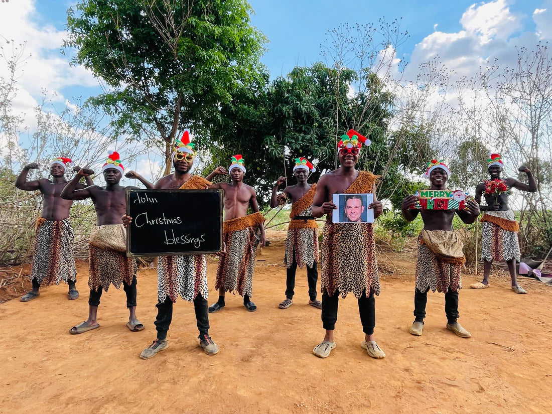 Christmas and New Year wishes from Africa