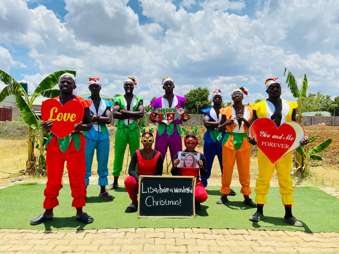 Christmas and New Year wishes from Africa