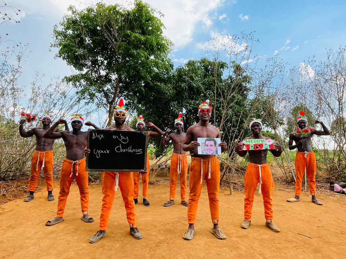 Christmas and New Year wishes from Africa