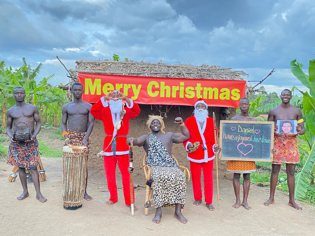 Christmas and New Year wishes from Africa