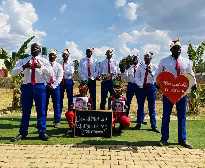 Christmas and New Year wishes from Africa