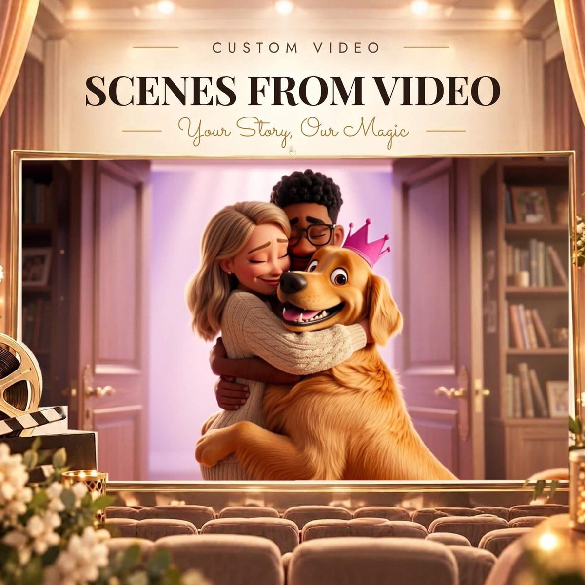 Personalized 3D Animated Gender Reveal Video